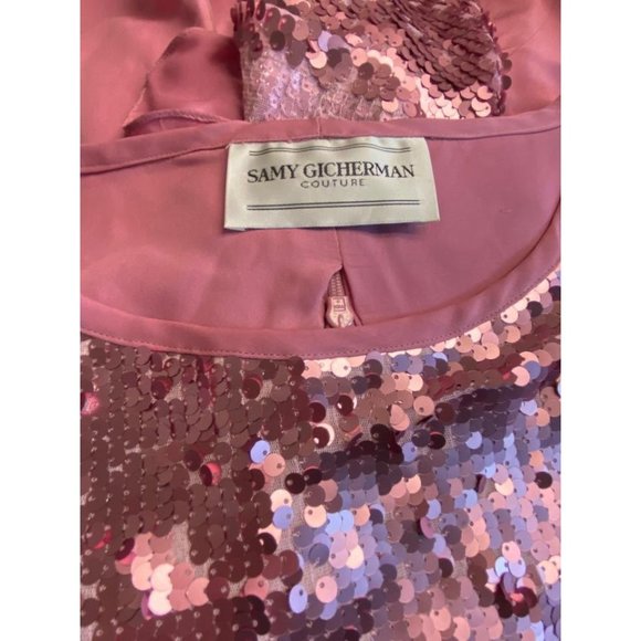 SAMY GICHERMAN COUTURE COCKTAIL PINK SIRT SET XL - Picture 9 of 16